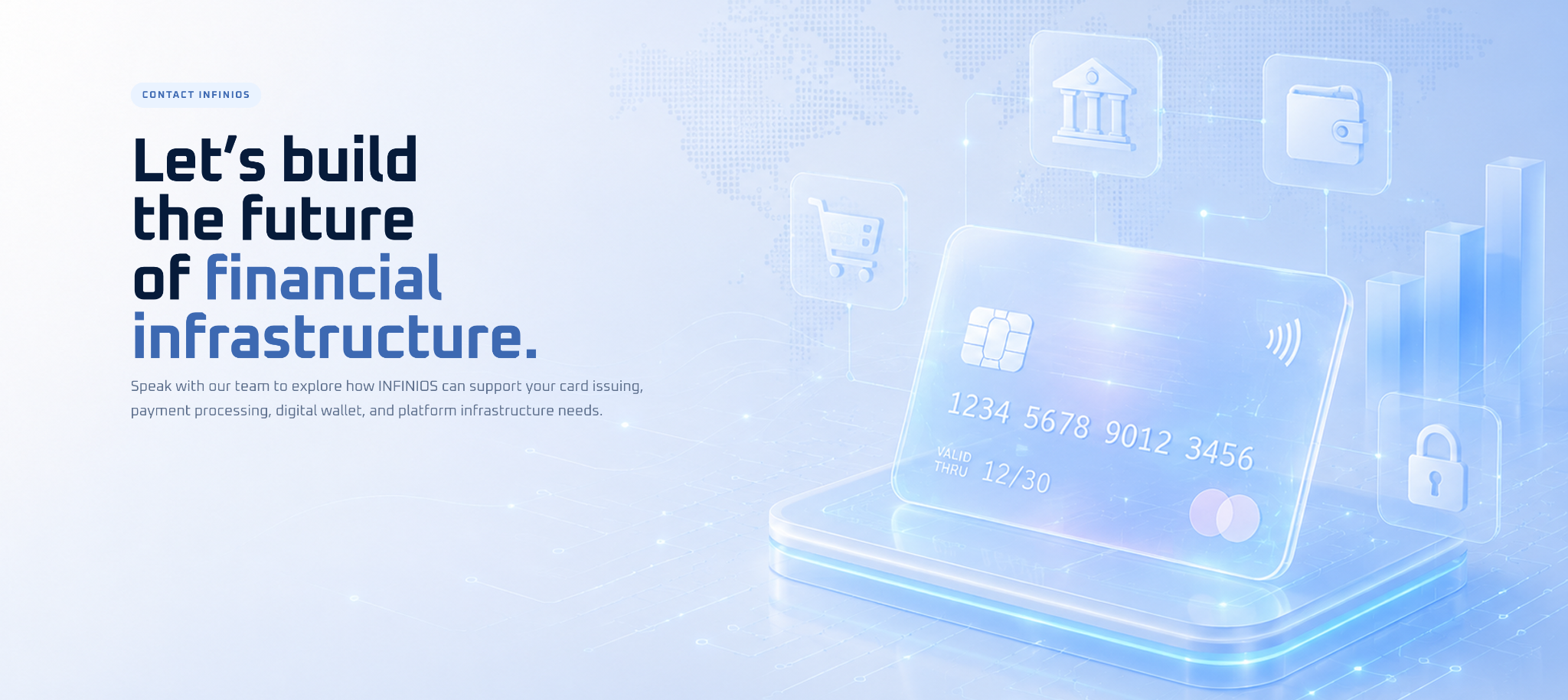 Let’s build the future of financial infrastructure