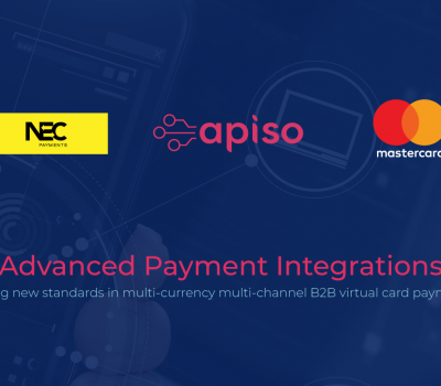 NEC PAYMENTS ANNOUNCES APISO PARTNERSHIP TO PROMOTE VIRTUAL PAYMENT SOLUTIONS